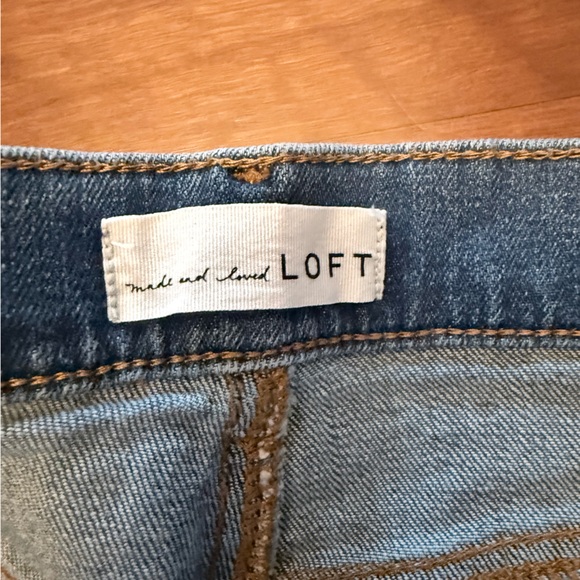 LOFT Women's Skinny Jeans in Blue - Picture 4 of 4